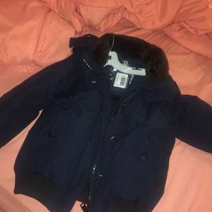 Penfield Wmns Hanford Hooded Shearling Jacket XS